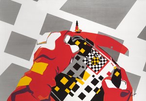 S Hands（画布上的丙烯酸） 作者 奥利维亚·戴维斯（Olivia Davis）